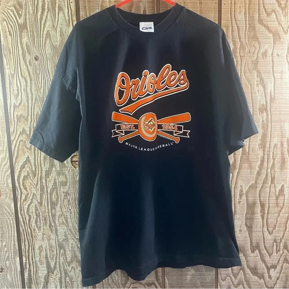MLB Baltimore Orioles 2006 Tee Shirt 🧡🚢🖤 